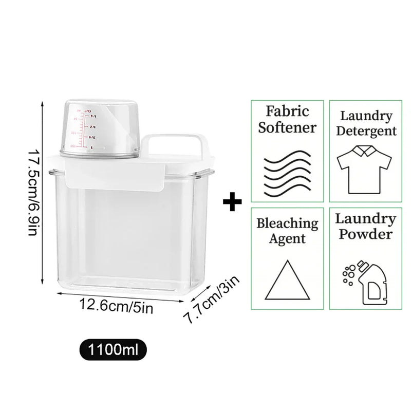 Dispensador de Sabão para Lavanderia Recarregável | WashEasy